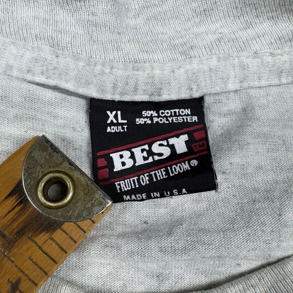 Vintage Bahamas Freeport Men’s XL T-Shirt Single Stitch Anchors Flags USA‎ Made - Picture 4 of 7